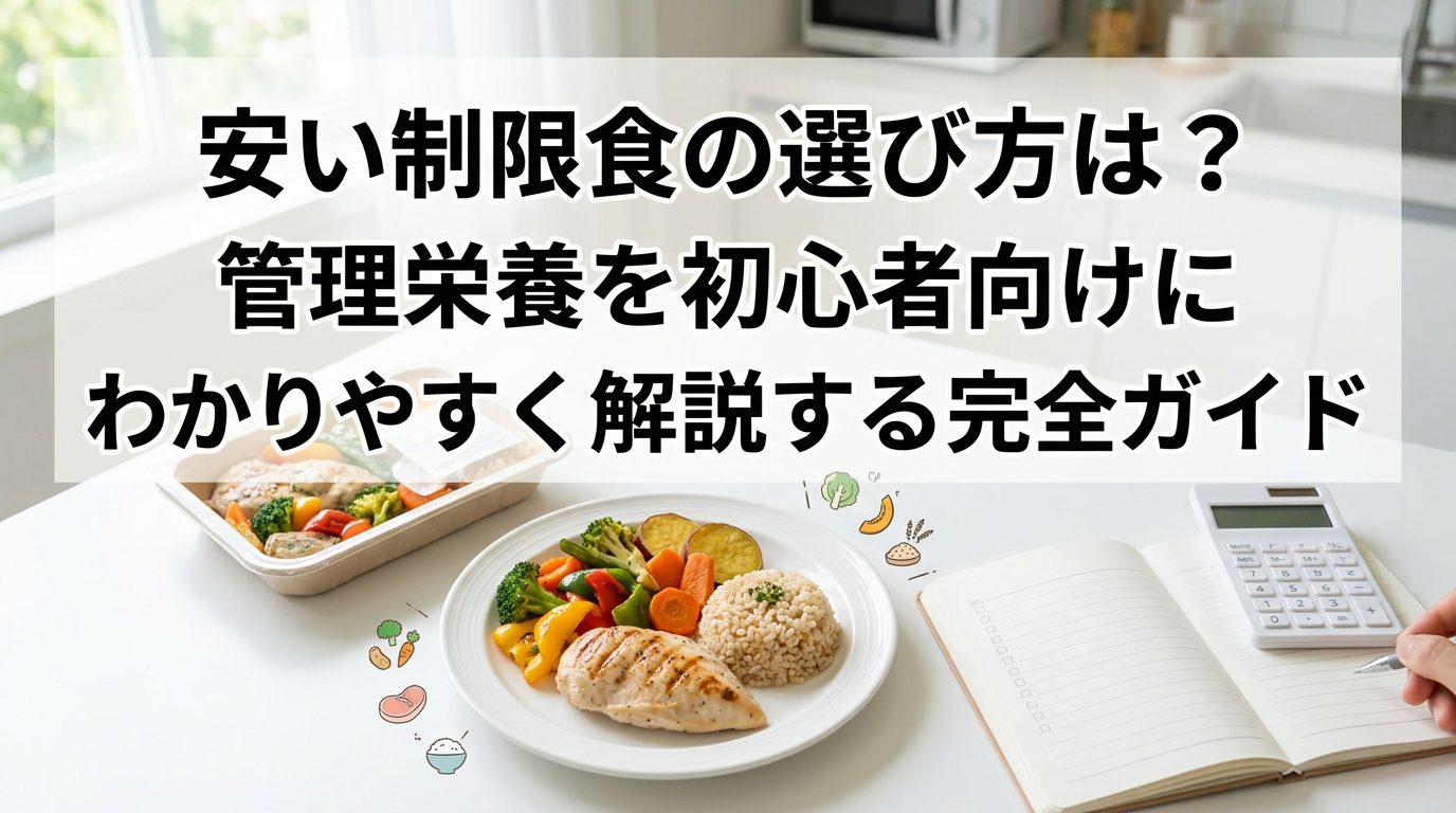 安い制限食の選び方は？